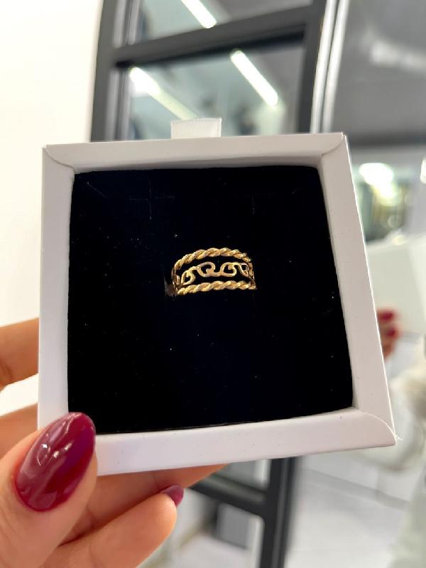 انگشتر سه لاین  طرح قلب