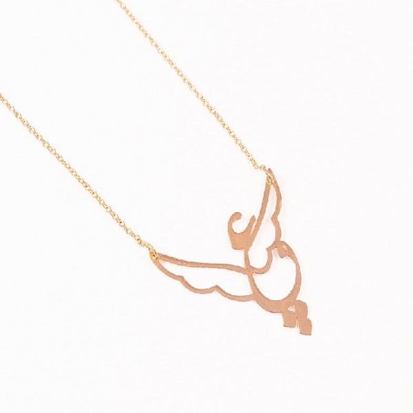 گردنبند طلا مدل عشق