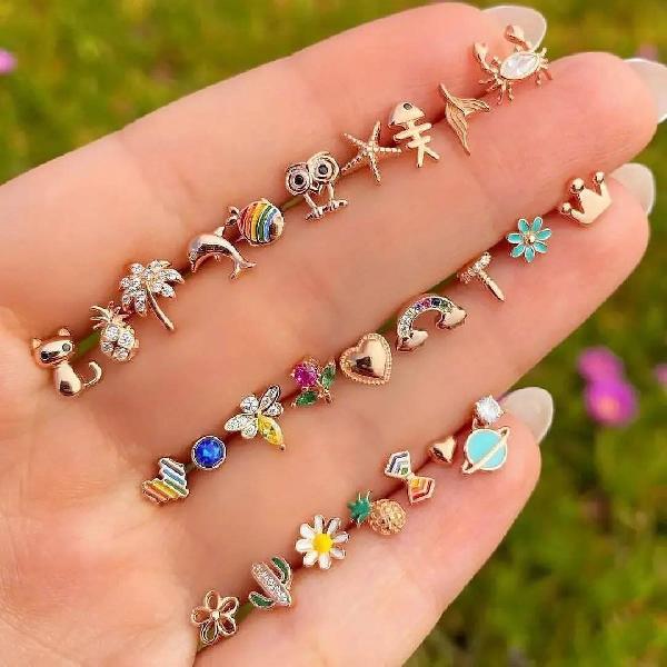 گوشواره طلا ستاره دریایی