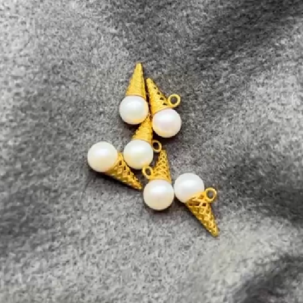 آویز طلا مدل بستنی